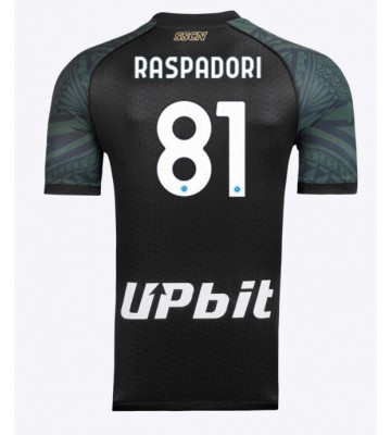 SSC Napoli Giacomo Raspadori #81 Tredje trøje 2023-24 Kort ærmer